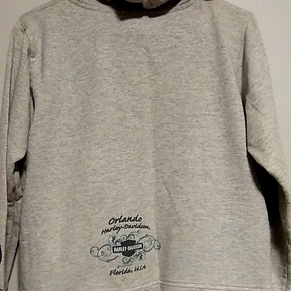 Womens Harley Davidson Hoodie - Picture 2 of 3